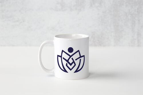 YLI Lotus Logo Mug